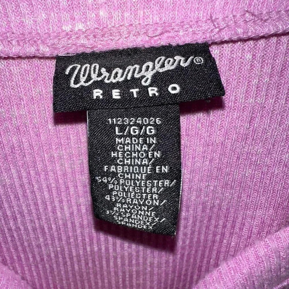 NWT Wrangler Retro Square Neck Lightweight Sweater Women's Sz L - Picture 2 of 8